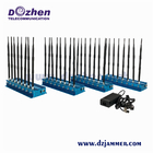 8 Bands Wireless Signal Jammer Adjustable All Cell Phone GPS WiFi Jammer
