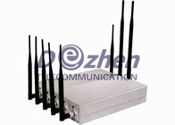 Powerful 8 Antenna Jammer for Mobile Phone GPS WiFi VHF UHF