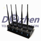 7W Powerful Tabletop Adjustable WiFi GPS Jammer &amp; All Wireless Bug Camera Jammer
