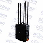 Military Units 200 Meters 1200W Portable Signal Jammer cell phone signal scrambler