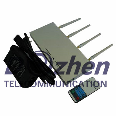 Mobile Phone Jammer - 10m to 30m Shielding Radius - with Remote Controller