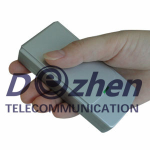 Mini Portable Cell phone &amp; GPS Jammer + Silvery(GSM,CDMA,DCS,GPS)