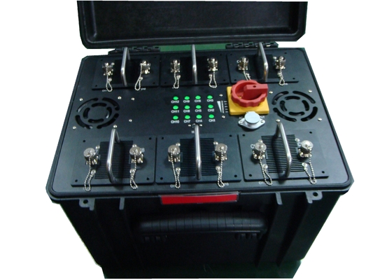 Jammer clutches - Brief Case Portable Signal Jammer 3-5watt Per Band Built In Ups Battery