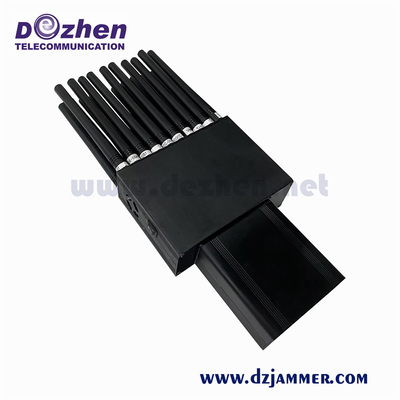 Handheld 20 Bands 2g 3G 4G 5g Jammer All GPS L1 L2 L5 Lojack WiFi GPS Jammer signal jamming device