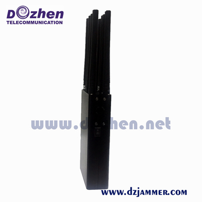 8 Antenna Handheld Jammers WiFi GPS L1 L2 L5 and 2G 3G 4G All Phone Signal Jammer