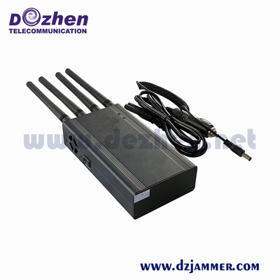 Selectable Portable 3G Lojack Gpsl1 Gpsl2 Gpsl5 Mobile Phone Signal Jammer portable mobile phone signal booster