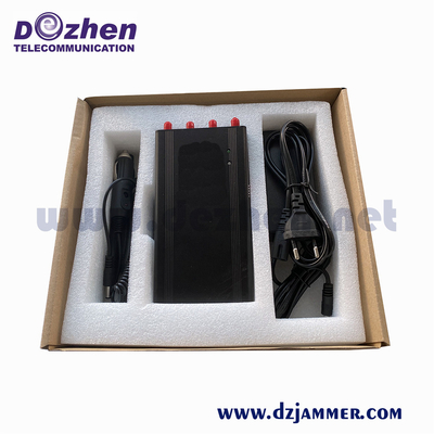 Selectable Portable 3G Lojack Gpsl1 Gpsl2 Gpsl5 Mobile Phone Signal Jammer portable mobile phone signal booster