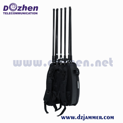 GPS WIFI 5.8G Military 2000M Drone Signal Jammer signal jamming device