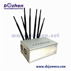 8 Bands Adjustable Customized GPS 3G 4G 5G All Cell phone Signal Jammer signal jamming device