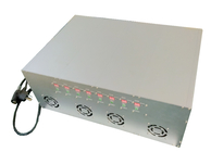 8 Frequencies High Power Signal Jammer Range 50 - 200 Meters 20kg Weight