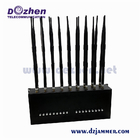 18 Bands 5G Jammer GPS GSM 3G 4G 5G All Cell phone Signal Jammer With Built In Battery