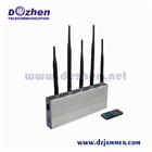 5 Band GSM 3G cell phone signal jamming device phone signal scrambler