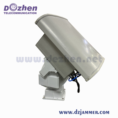 Uav 30W Signal Jammer Gun For Secure Information Leakage drone signal scrambler signal jamming drones