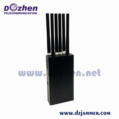 Pocket Size Mobile Phone Signal Jammer With 4000mAh Built - In Battery