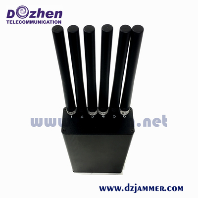 Pocket Size Mobile Phone Signal Jammer With 4000mAh Built - In Battery