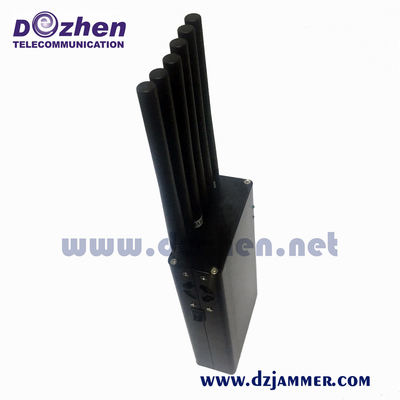 Pocket Size Mobile Phone Signal Jammer With 4000mAh Built - In Battery