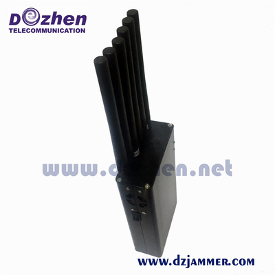 Pocket Size Mobile Phone Signal Jammer With 4000mAh Built - In Battery