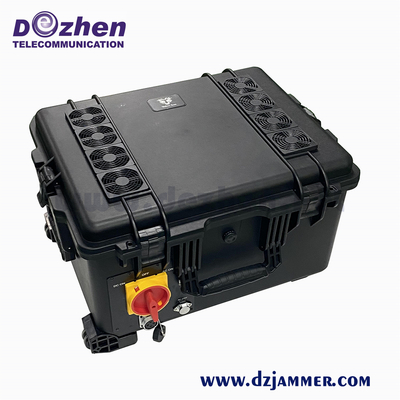 Portable DDS High Power Cell Phone Vehicle Bomb Signal Jammer