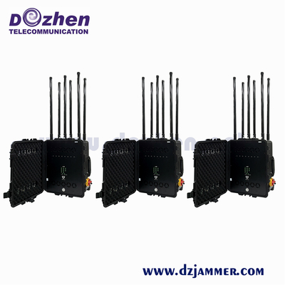 Portable DDS High Power Cell Phone Vehicle Bomb Signal Jammer
