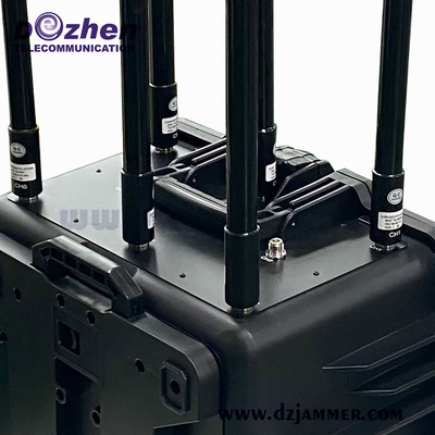 Portable DDS High Power Cell Phone Vehicle Bomb Signal Jammer
