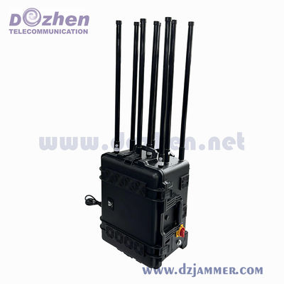 VCO Synthesized 6000MHz 800 Meters Military Bomb Jammer device to jam cell phone signals