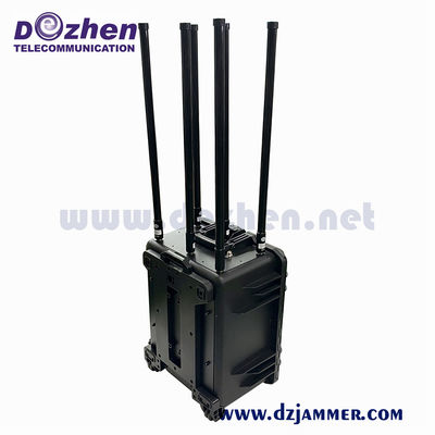 Directional Antenna 180W 6 Bands Drone Signal Blocker signal jamming