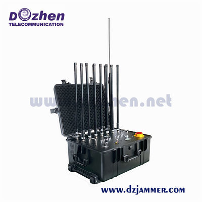 Prison Cell Phone Drone Signal Jammer High Power PLL Synthesized Signal Source