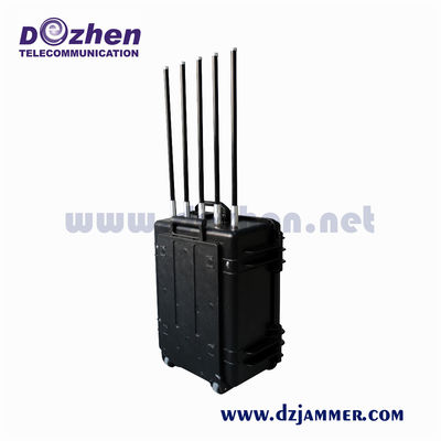 Remote Control Vehicle 1200W 2.4G Military Gps Jammer device to jam cell phone signals