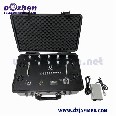 Portable 800 Meters GSM 3G 4G Vehicle Signal Jammer device to jam cell phone signals