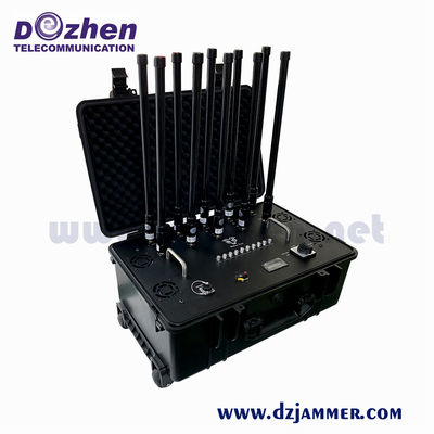 Portable 800 Meters GSM 3G 4G Vehicle Signal Jammer device to jam cell phone signals