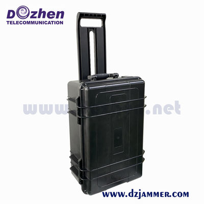 Portable 800 Meters GSM 3G 4G Vehicle Signal Jammer device to jam cell phone signals