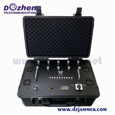 Portable 800 Meters GSM 3G 4G Vehicle Signal Jammer device to jam cell phone signals