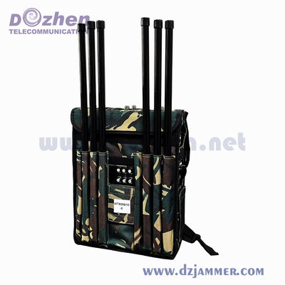 VIP Protection Security Backpack Jammer High Power GPS Cell Phone Signal Jammer