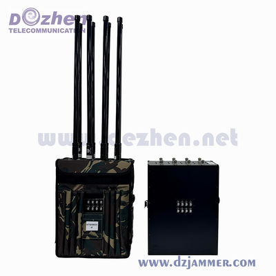 Durable High Power VIP Protection Security Cell Phone Signal Backpack Jammer signal jamming device