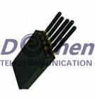 5 Antenna Portable Signal Jammer for GPS, Cell Phone, WiFi