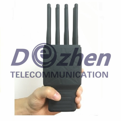 Handheld 8 Bands All CellPhone and WIFI GPS Signal Jammer with Nylon Case