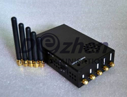 Portable 3G 4G LTE Cell Phone Signal Jammer , Gps Blocking Device 3200mA/H Battery