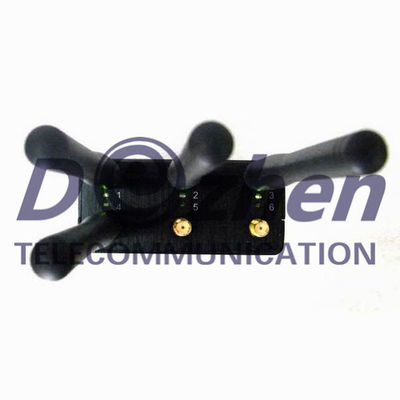 Lojack Cell Phone Gps Jammer 6 Antenna Selectable Handheld WiFi GPS Long Lifespan