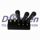 GPS WiFi Cell Phone Signal Jammer With Omni - Directional Antennas 120 x 74 x 29mm