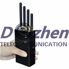 4 Band Mobile Phone Signal Jammer , Portable Cell Phone Jammer For 4G LTE 2600