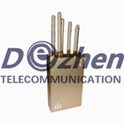 Hand - Held Mobile Phone Signal Jammer R + 25dBm Per Band 400g Weight