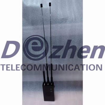 Remote Control Mobile Phone Signal Jammer 315 / 433 / 868MHz 1 Watt Power