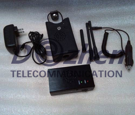 Remote Control Mobile Phone Signal Jammer 315 / 433 / 868MHz 1 Watt Power