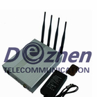 Mobile Phone Jammer - 10m to 40m Shielding Radius - with Remote Controller