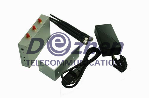 Cell Phone Jammer with Remote Control (CDMA,GSM,DCS and 3G)