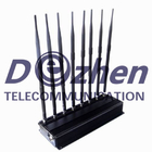 8 Bands Adjustable Powerful 3G 4G All Cellphone Jammer &amp; WIFI GPS Lojack Jammer