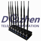 8 Bands Adjustable Powerful 3G 4G All Cellphone Jammer &amp; WIFI GPS Lojack Jammer