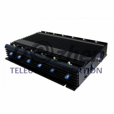 12-band Jammer GSM DCS Rebolabile 3G 4G WIFI GPS Satellite Phones and car remotes 315-433-868 Mhz