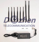 High Power 8 Antenna Cell Phone,3G,WiFi,GPS,VHF,UHF Jammer