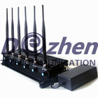 VHF UHF Walkie - Talkie Cell Phone Signal Jammer With 6 Powerful Antenna